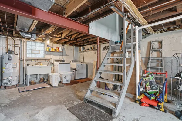 a view of a chairs on a deck