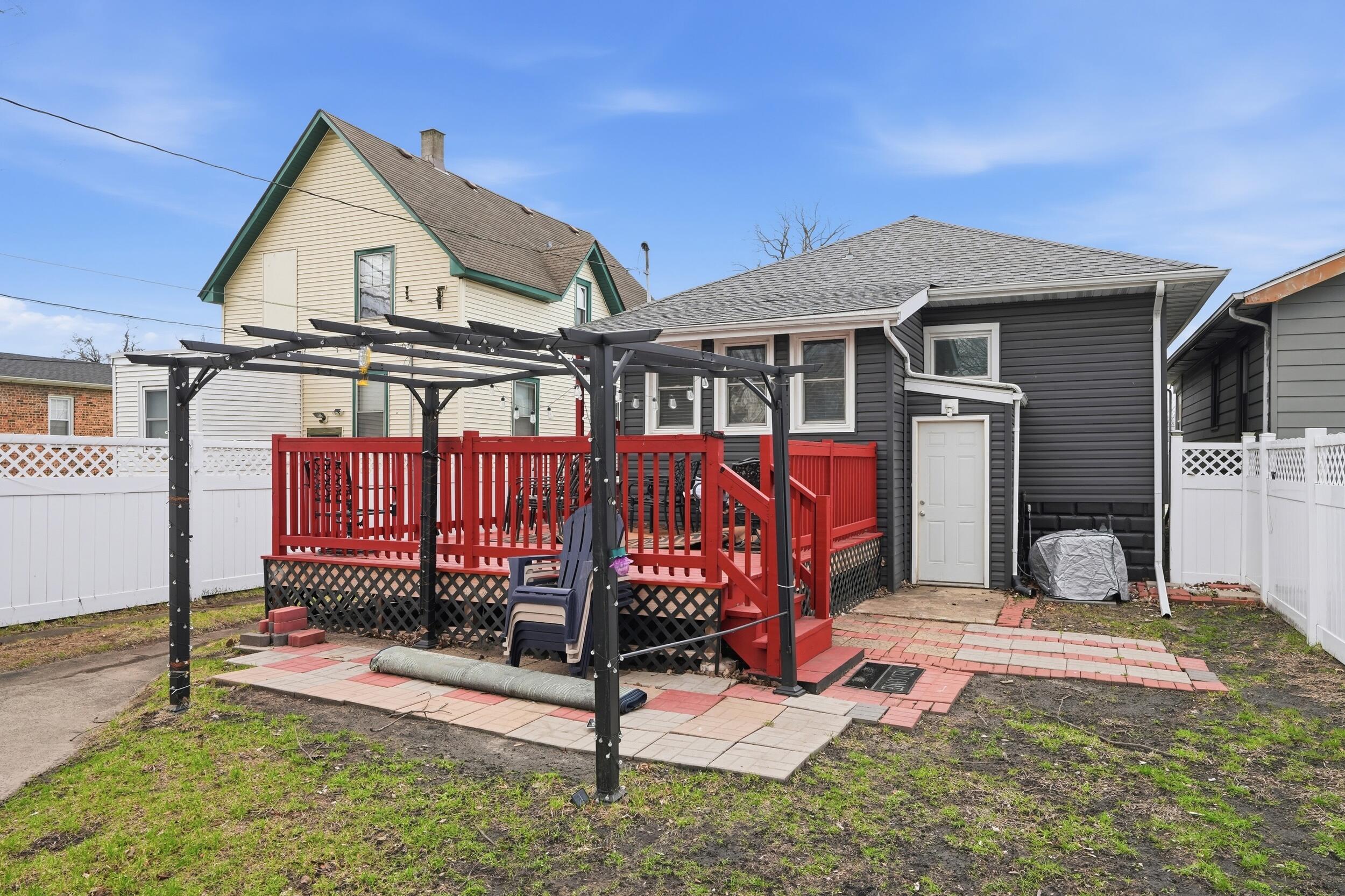 6249 Monroe Avenue Hammond, IN 46324 - Photo 20 of 22 a front view of a house with garden