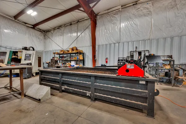 a view of a storage in a room