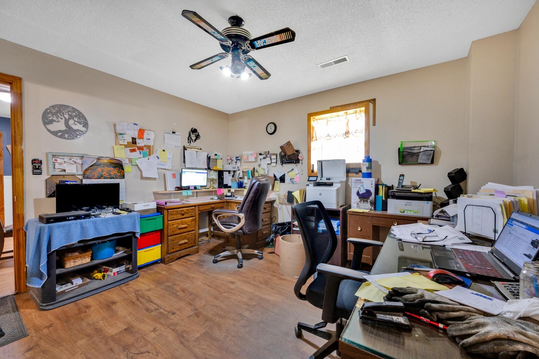 51 North Vanntown School Road Flintville, TN 37335 - Photo 9 of 46 a view of a workspace with furniture and a window