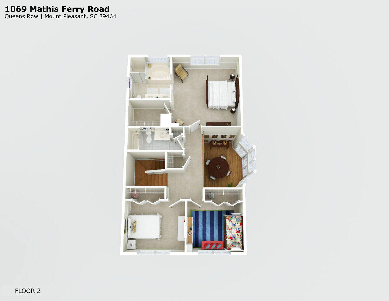 1069 Mathis Ferry Road Mount Pleasant, SC 29464 - Photo 45 of 45 3D-floorplan-1069MathisFerry2