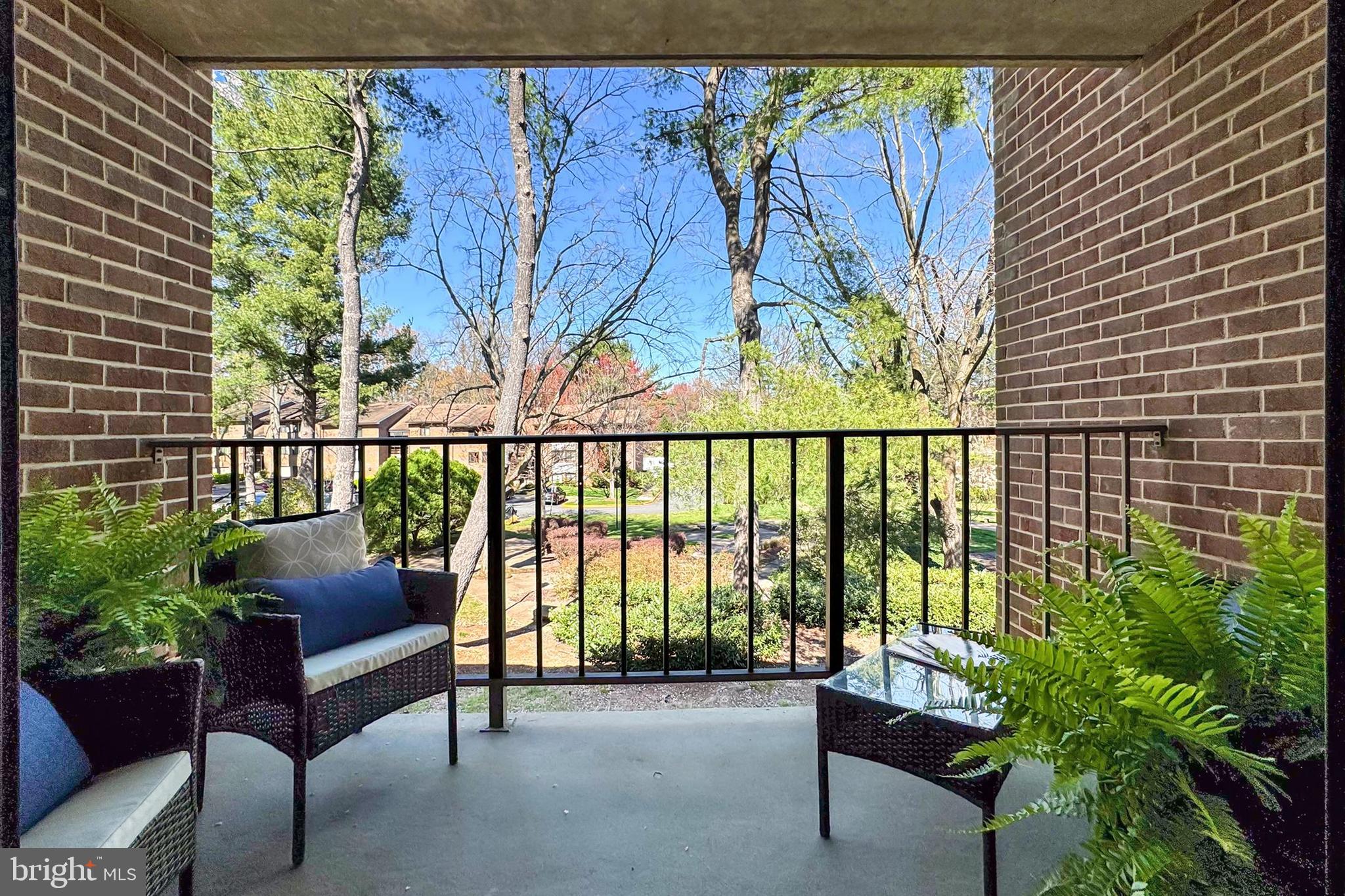 1439 Northgate Square, Unit 12A Reston, VA 20190 - Photo 7 of 40 Private Balcony:)