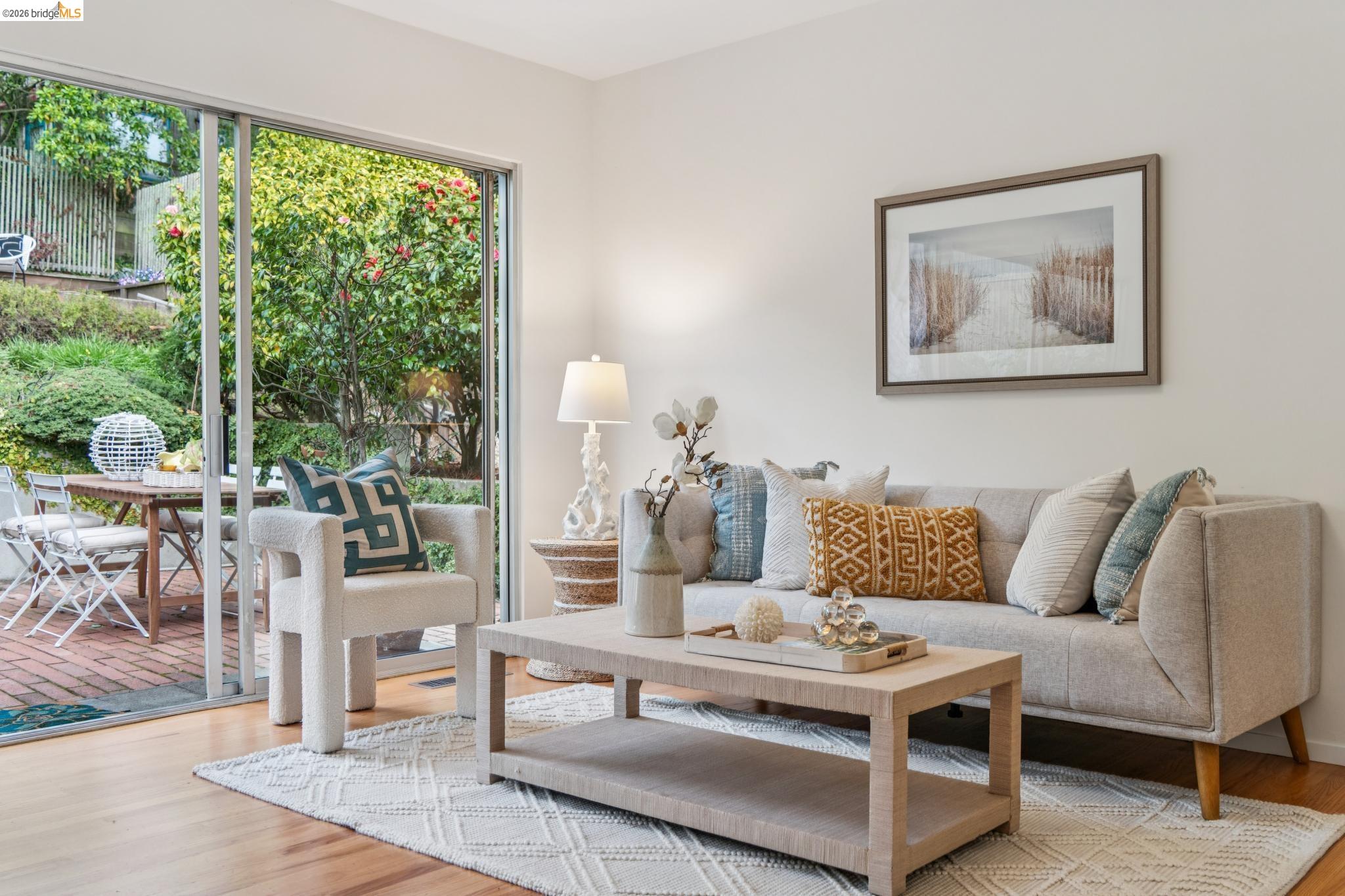 1155 Keeler Avenue Berkeley, CA 94708 - Photo 31 of 45 a living room with furniture and a large window
