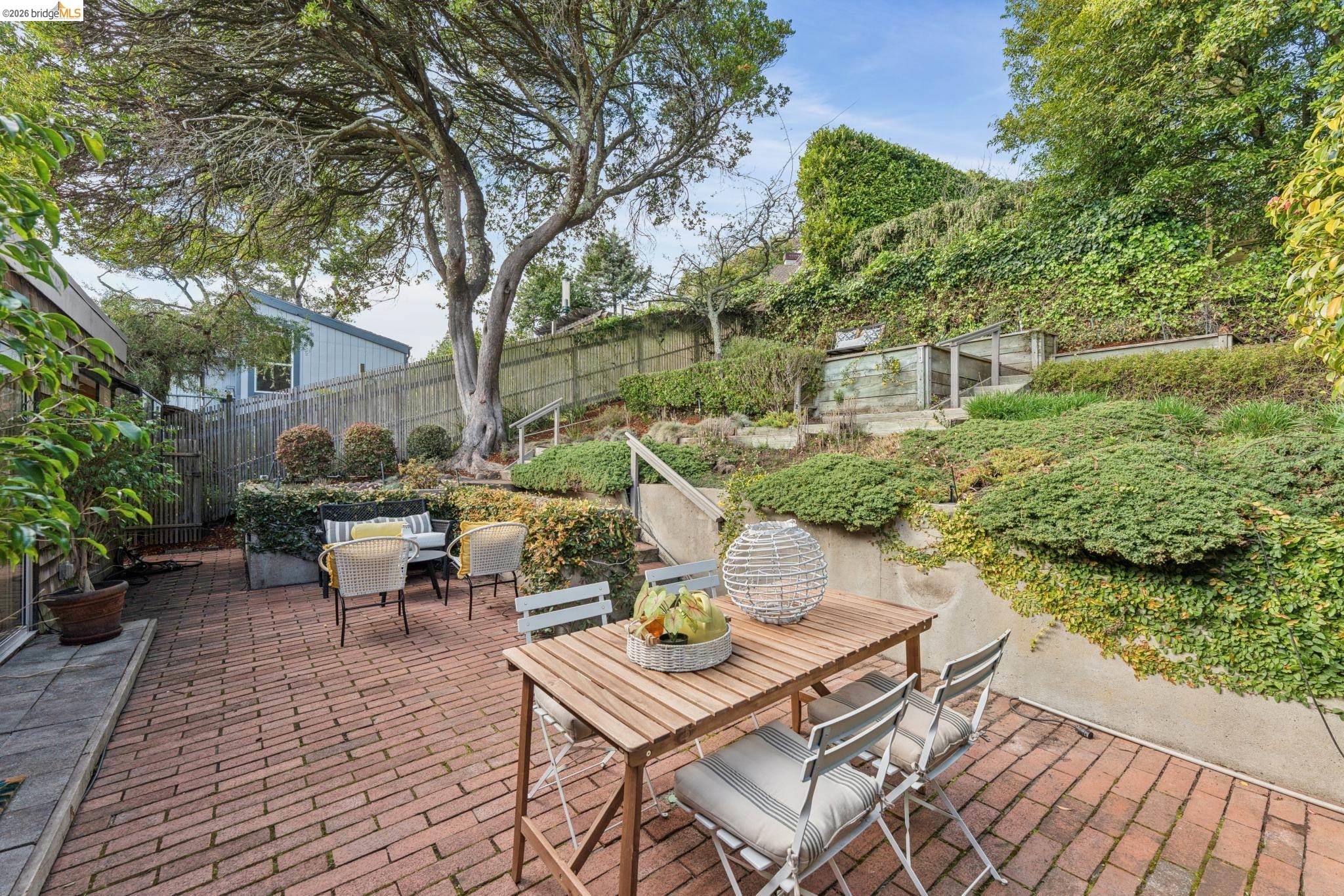1155 Keeler Avenue Berkeley, CA 94708 - Photo 40 of 45 a view of a backyard with sitting area