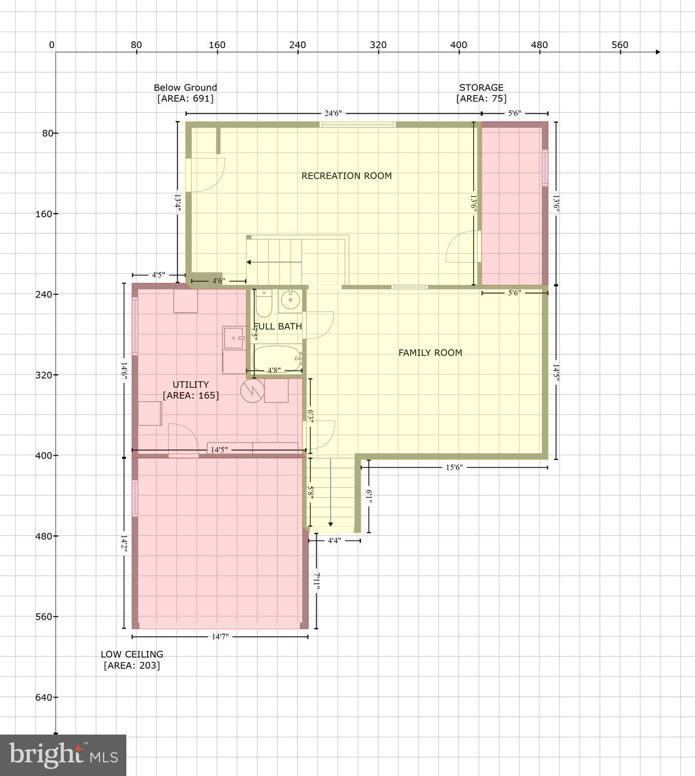 2701 Geartner Road Baltimore, MD 21209 - Photo 41 of 41 GLA Floor Plans