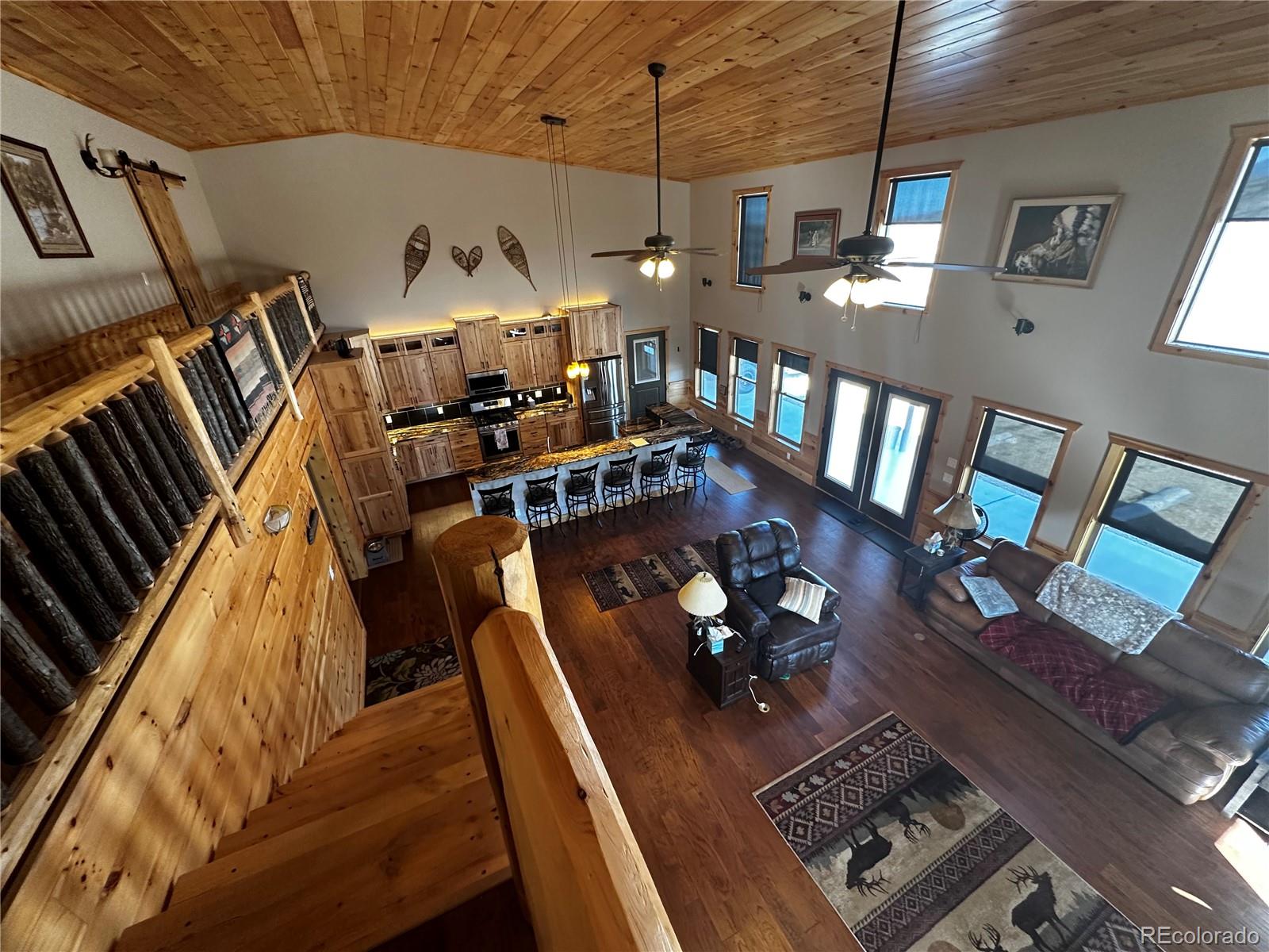 3744 Icehouse Road Fort Garland, CO 81133 - Photo 15 of 48 a view of living room with furniture and rug