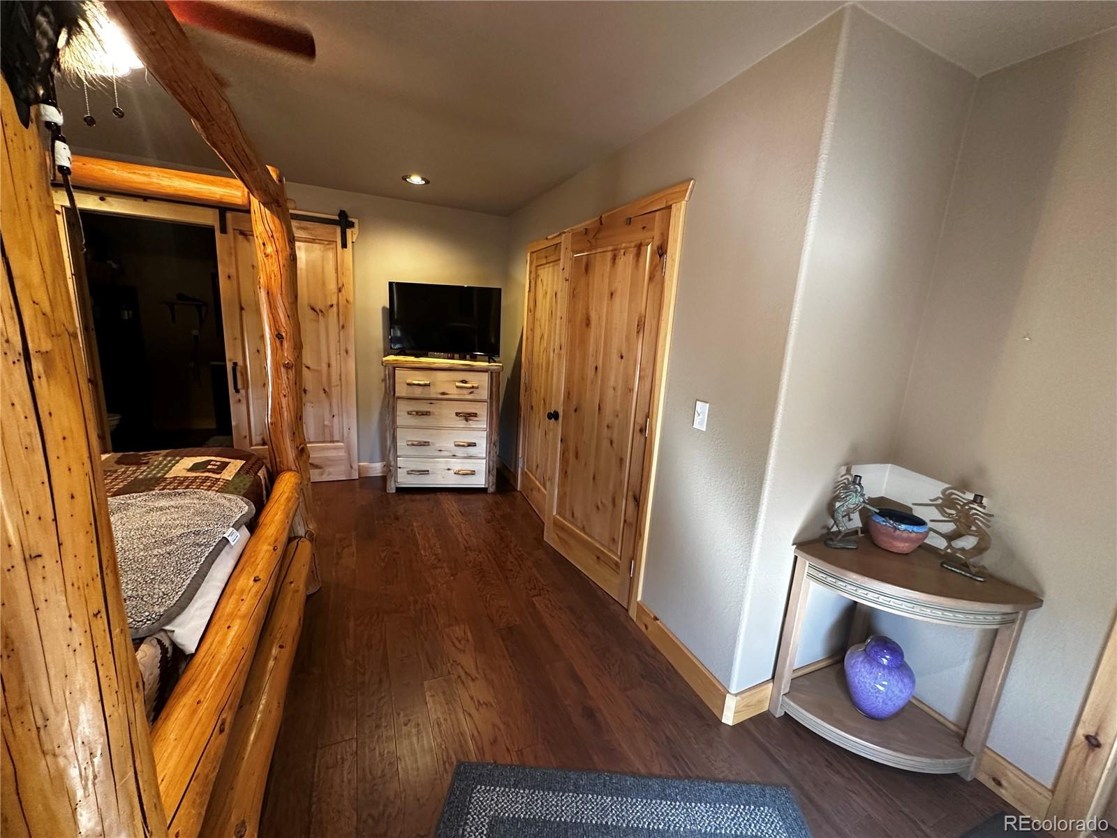 3744 Icehouse Road Fort Garland, CO 81133 - Photo 29 of 48 a view of an entryway with wooden floor