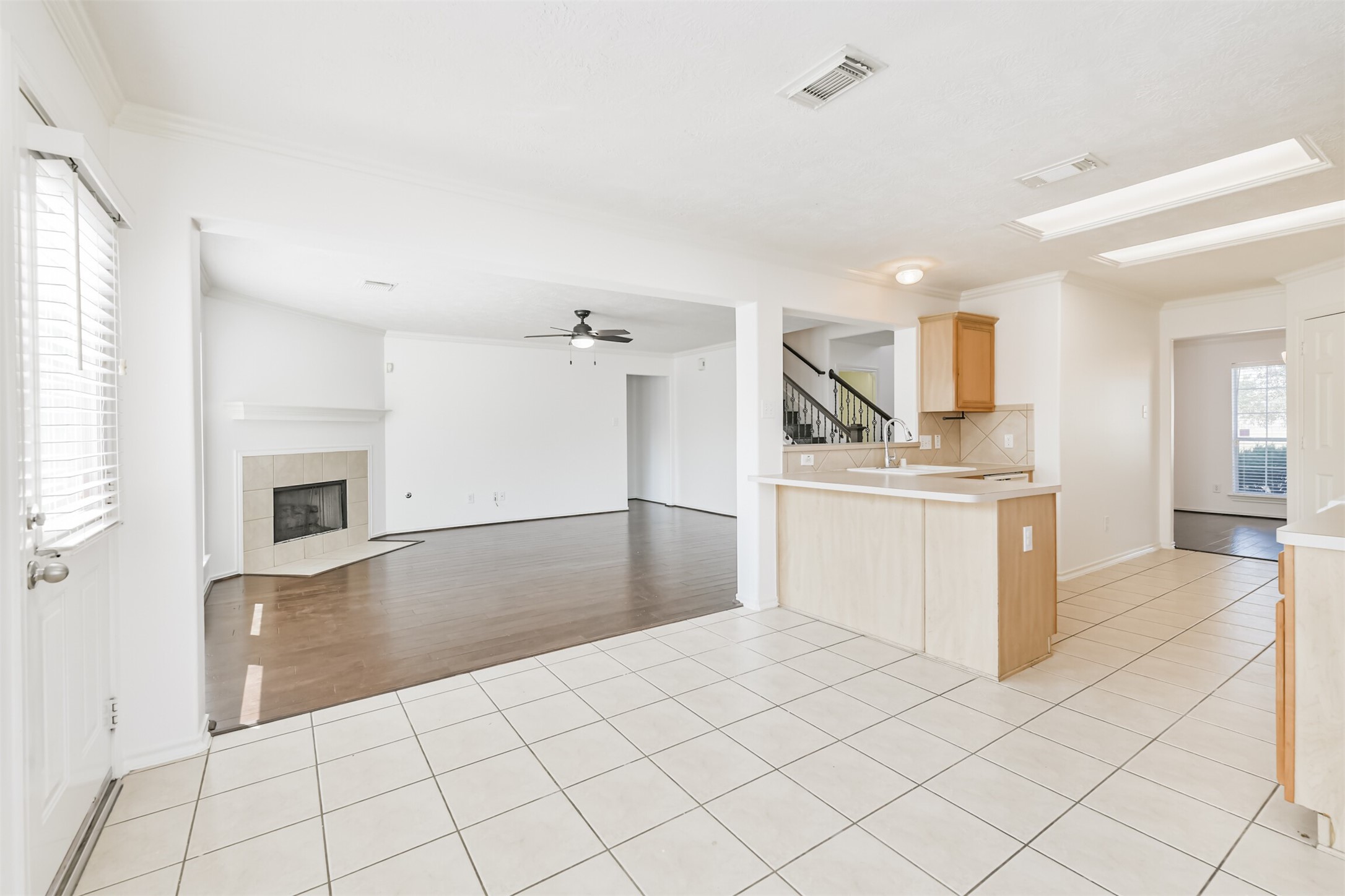 2507 Liza Court Spring, TX 77388 - Photo 8 of 37 a kitchen with a sink cabinets and stainless steel appliances