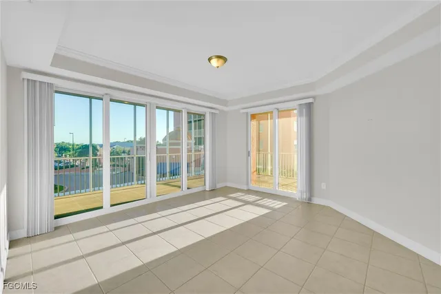a view of livingroom with natural light