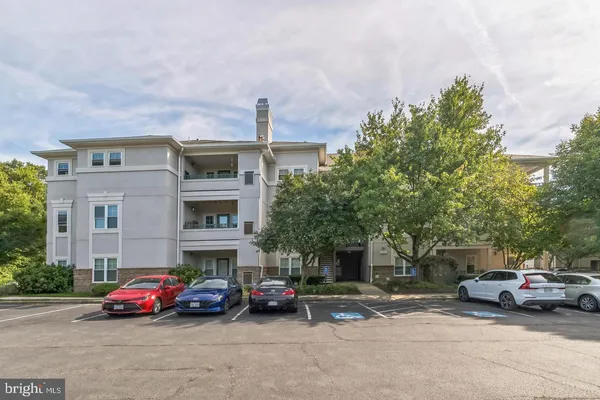 a car parked in front of a building