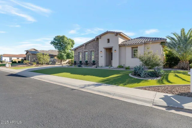 a view of a house with a swimming pool