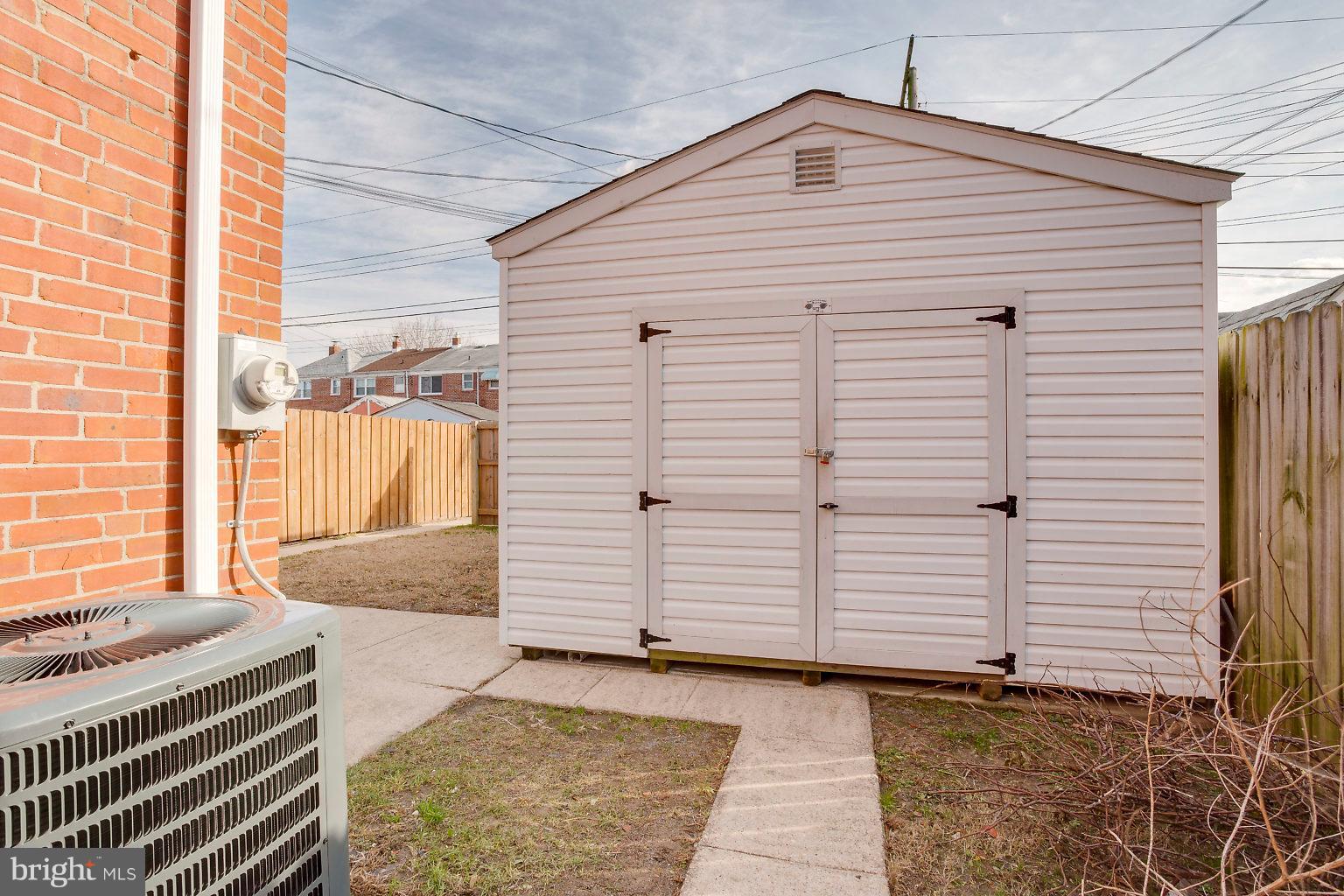 2156 Coralthorn Road Baltimore, MD 21220 - Photo 4 of 37 Detached shed in fenced ear yard