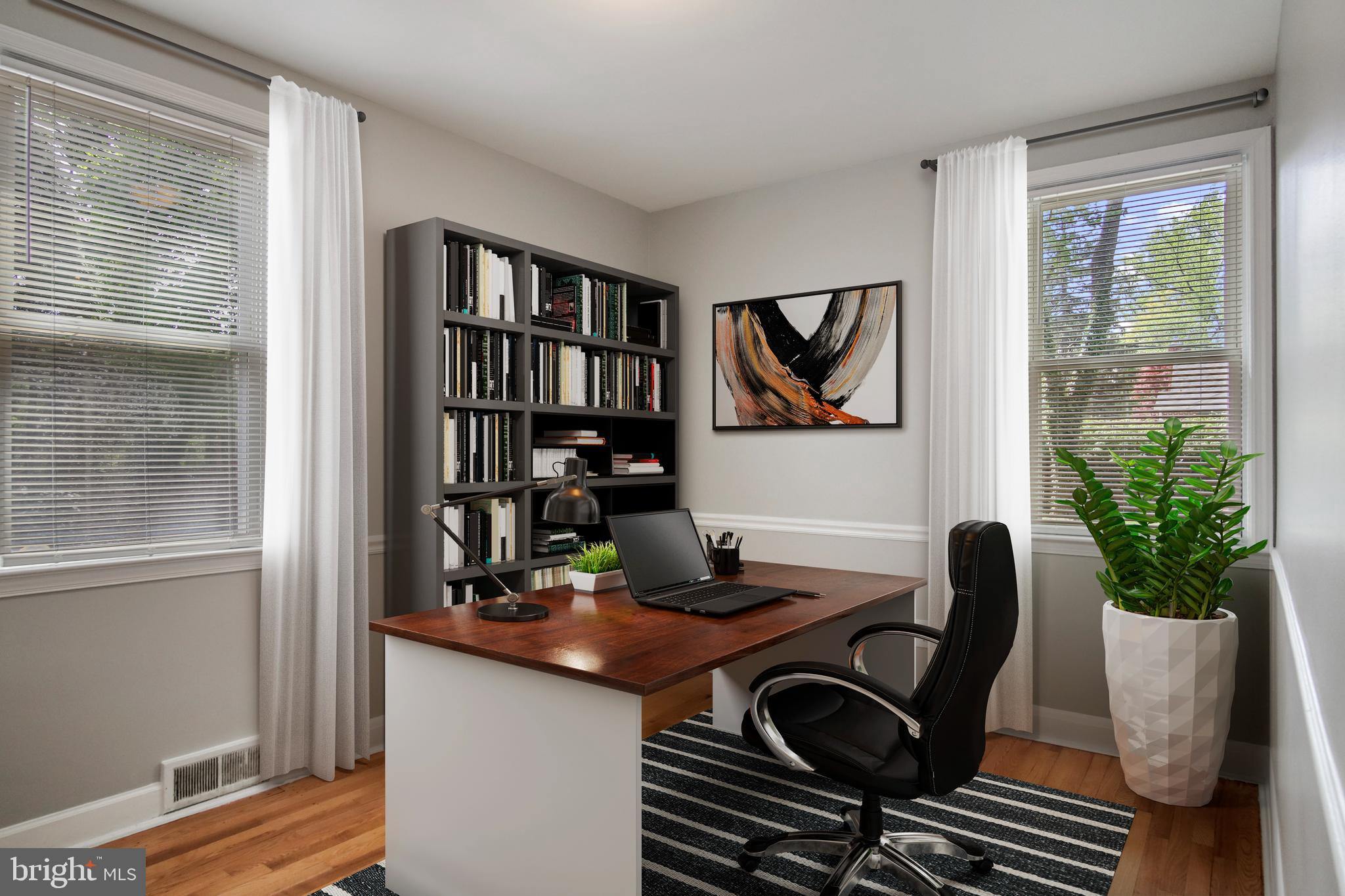 608 Farmhurst Road Baltimore, MD 21208 - Photo 21 of 45 Virtually Staged Office/Flex Room