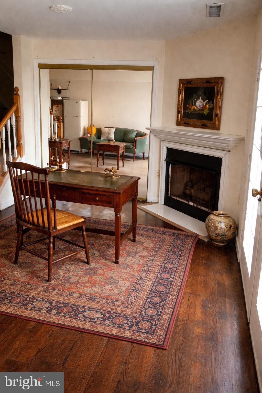 100 Fox Run Terrace Middleburg, VA 20117 - Photo 5 of 14 a living room with furniture and a fireplace