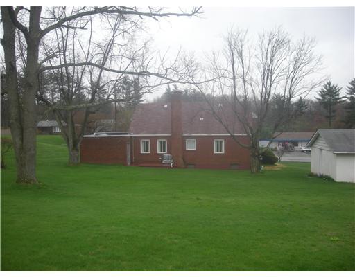 181 Pine Run Church Road Apollo, PA 15613 - Photo 2 of 10 Exterior Back. Rear of house. 2-Car detached garage seen at right edge.