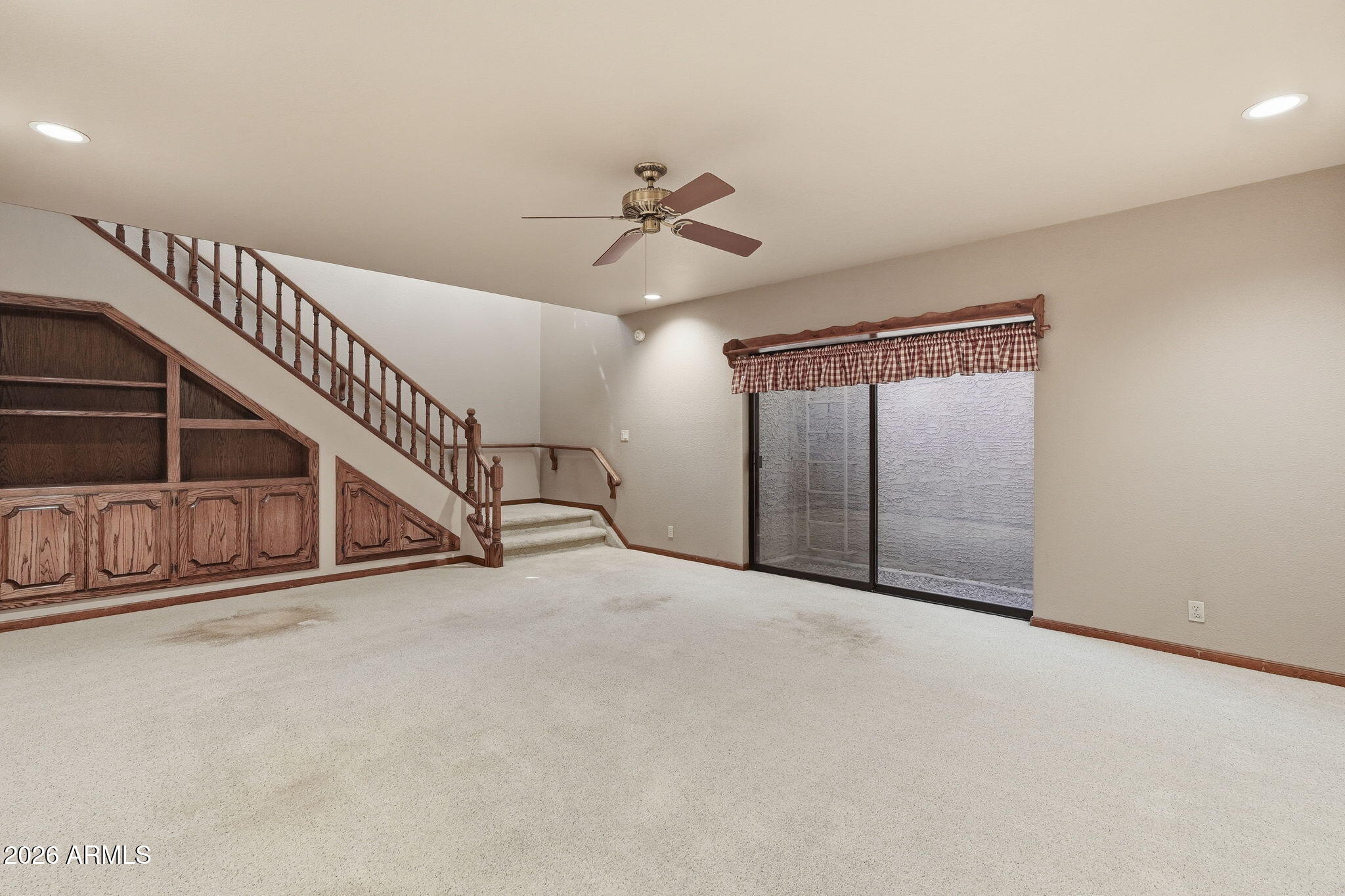 602 East Carver Road Tempe, AZ 85284 - Photo 42 of 85 a view of an empty room with stairs