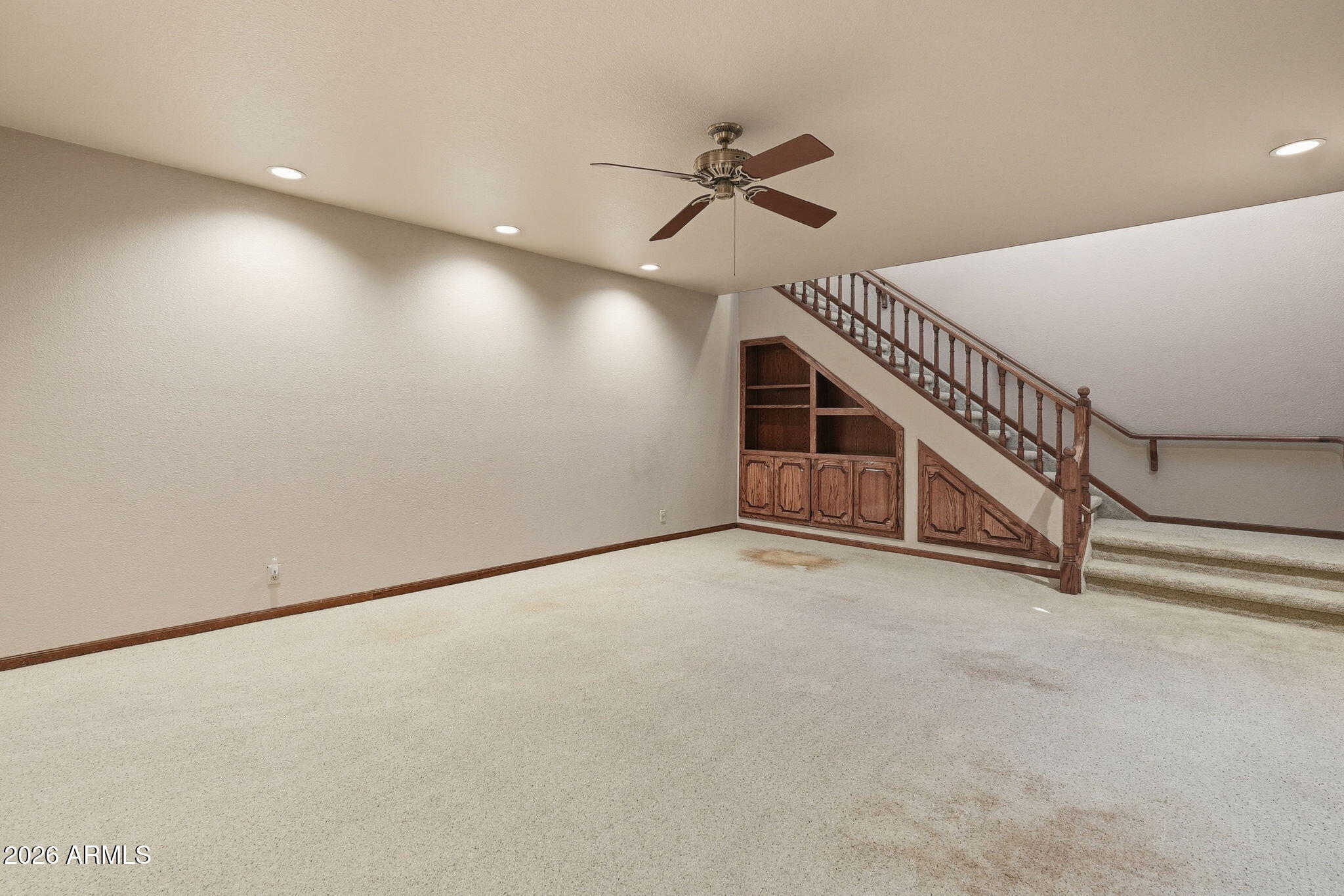 602 East Carver Road Tempe, AZ 85284 - Photo 43 of 85 a view of an empty room with stairs