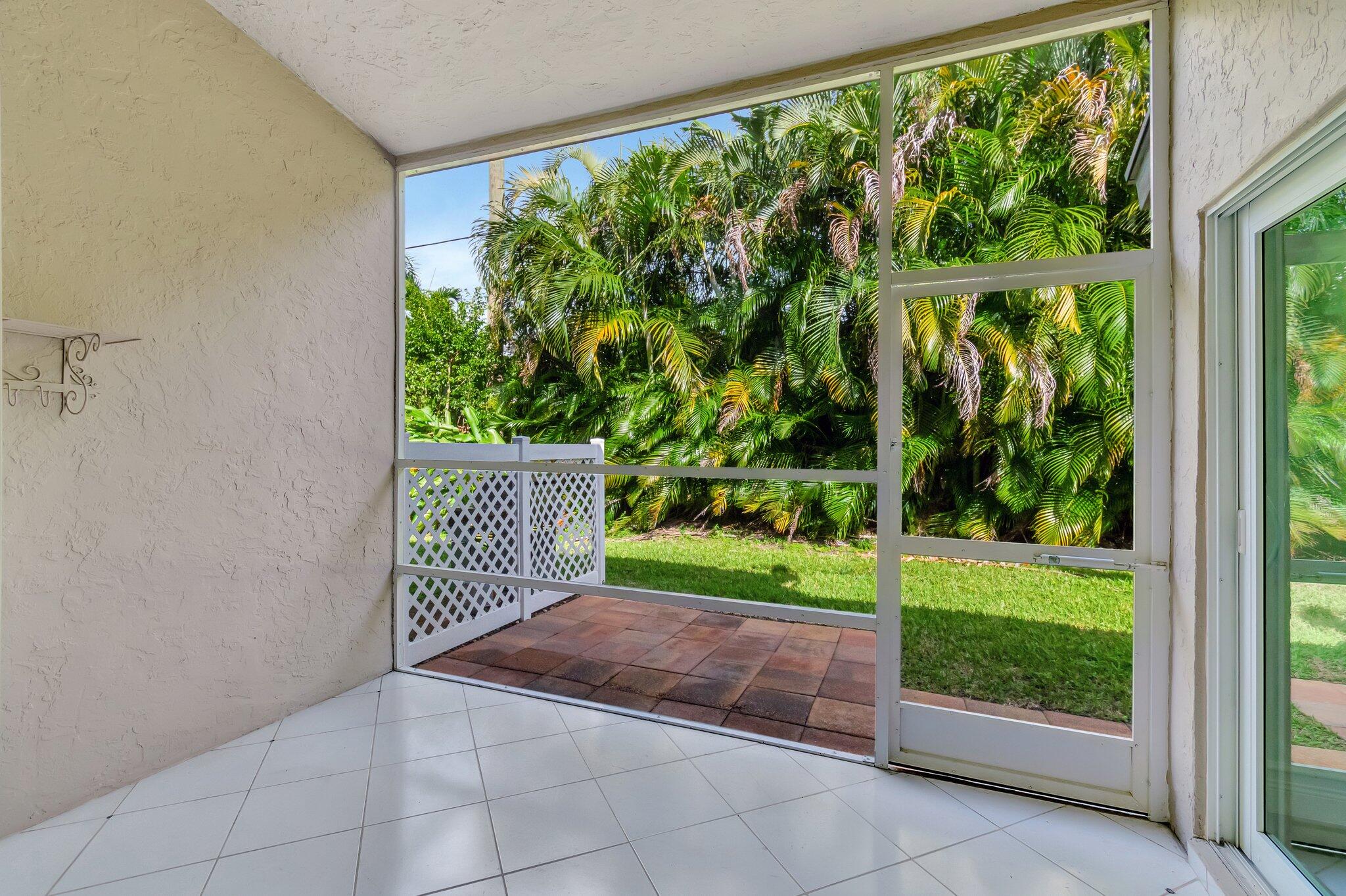 9237 Vineland Court, Unit F Boca Raton, FL 33496 - Photo 38 of 53 SCREENED PATIO