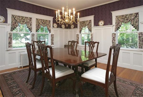 63 Neshobe Road Newton, MA 02462 - Photo 3 of 8 a view of a dining room with furniture window and outside view