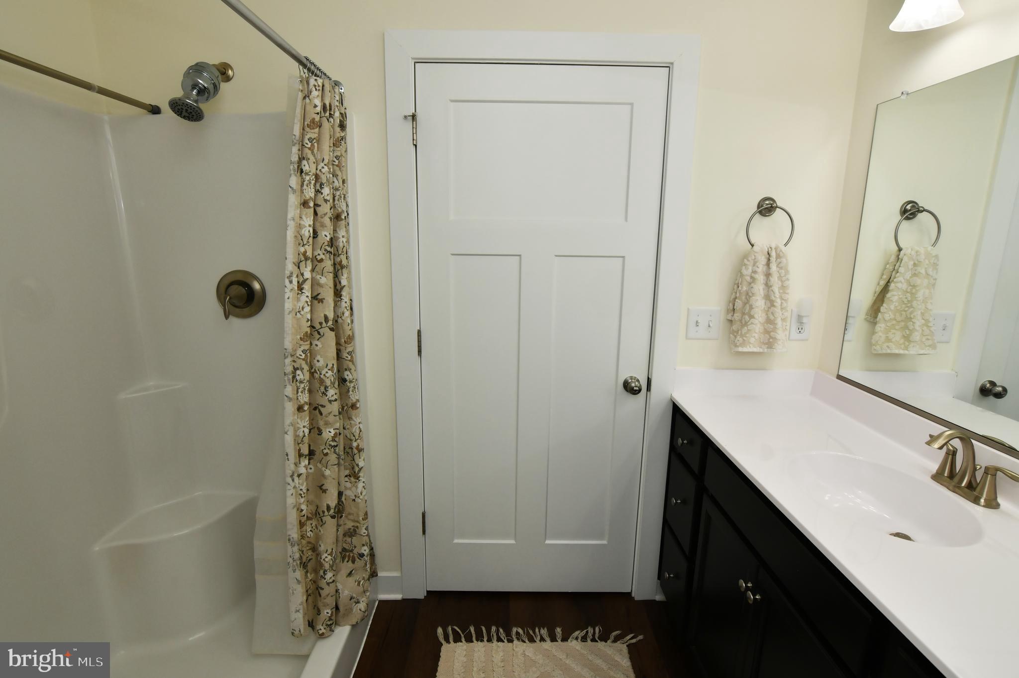 129 Doonbeg Court Winchester, VA 22602 - Photo 24 of 51 a bathroom with a sink a mirror a vanity and a shower