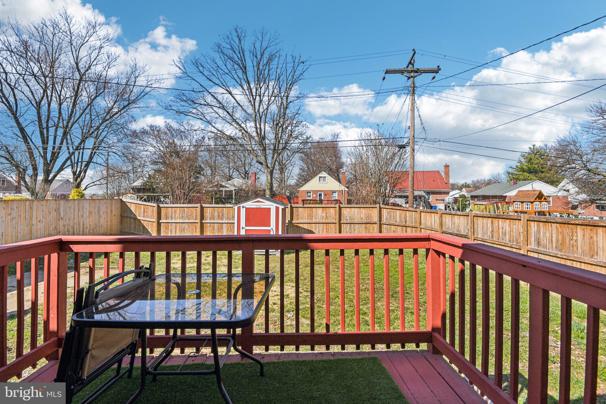7004 Arion Road Baltimore, MD 21234 - Photo 39 of 43 a view of a balcony with furniture