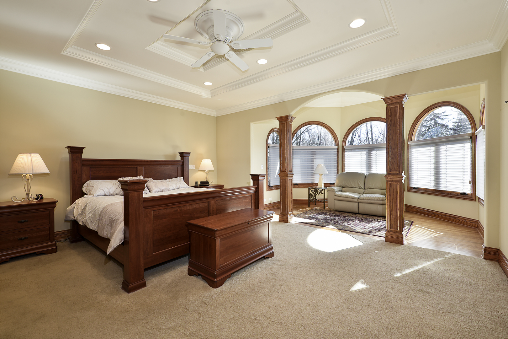 10 Carnoustie Lane Inverness, IL 60067 - Photo 11 of 44 a bed room with a bed and a chair