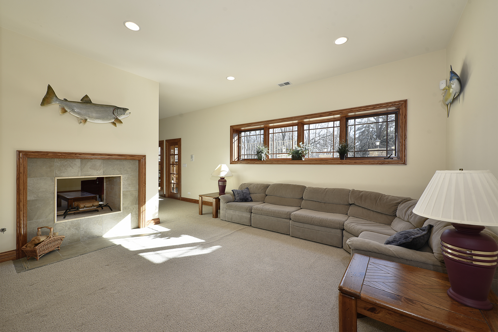 10 Carnoustie Lane Inverness, IL 60067 - Photo 30 of 44 a living room with furniture and a fireplace