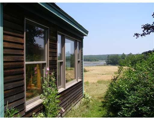 84 Dover Road Boothbay, ME 04537 - Photo 19 of 19 View. From the sunroom side looking...