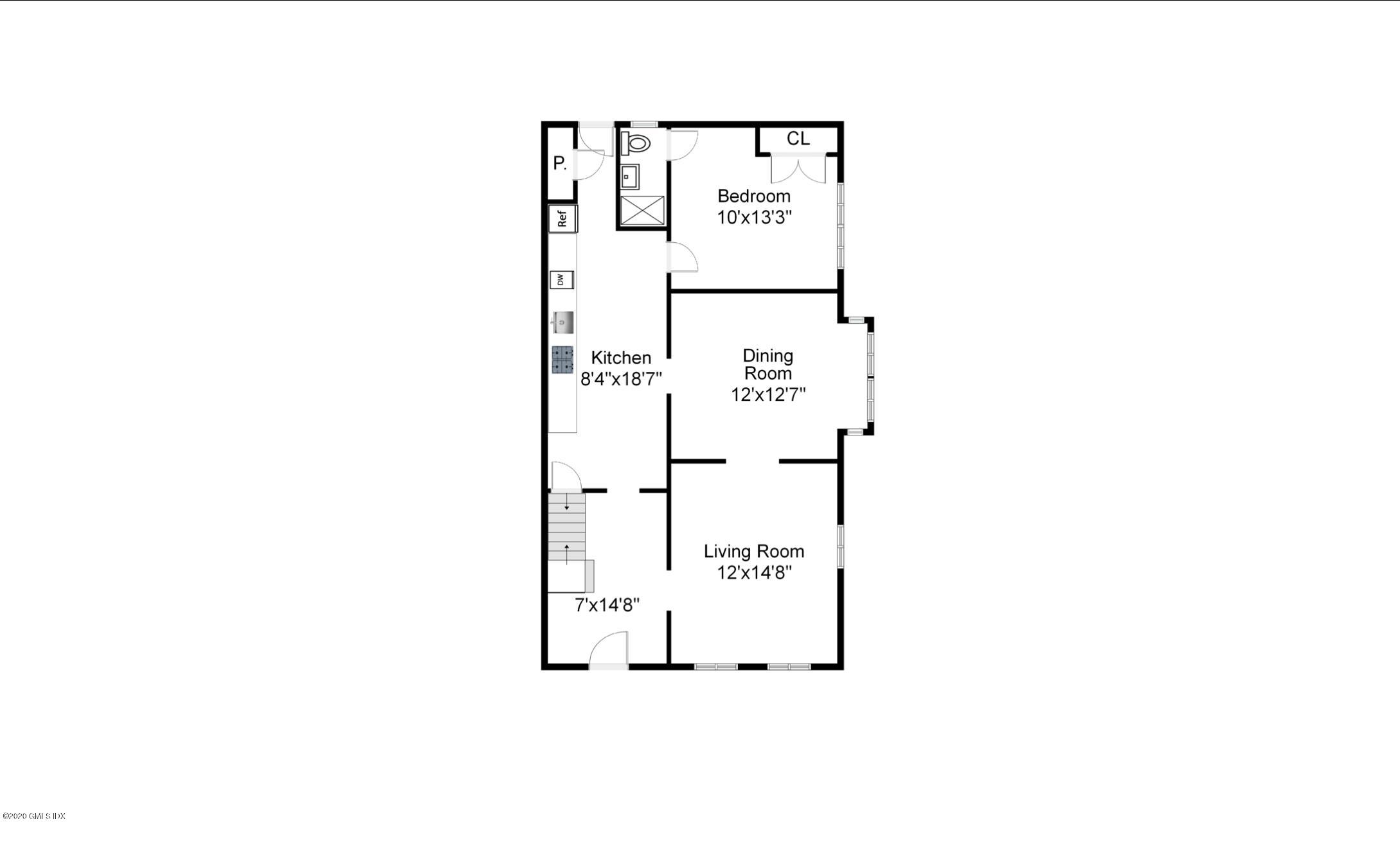 25 Valley Road, Unit 25 Cos Cob, CT 06807 - Photo 15 of 17 a picture of floor plan