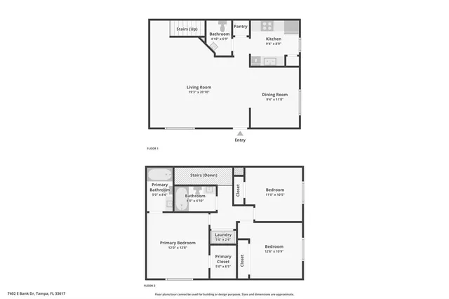 $2,800 | 7402 East Bank Drive, Unit 7402, Tampa, FL 33617