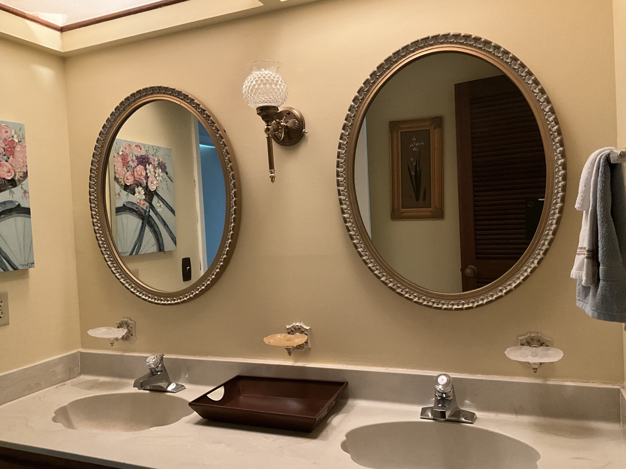 5247 Stacy Springs Road Springfield, TN 37172 - Photo 11 of 29 a bathroom with a sink and a mirror