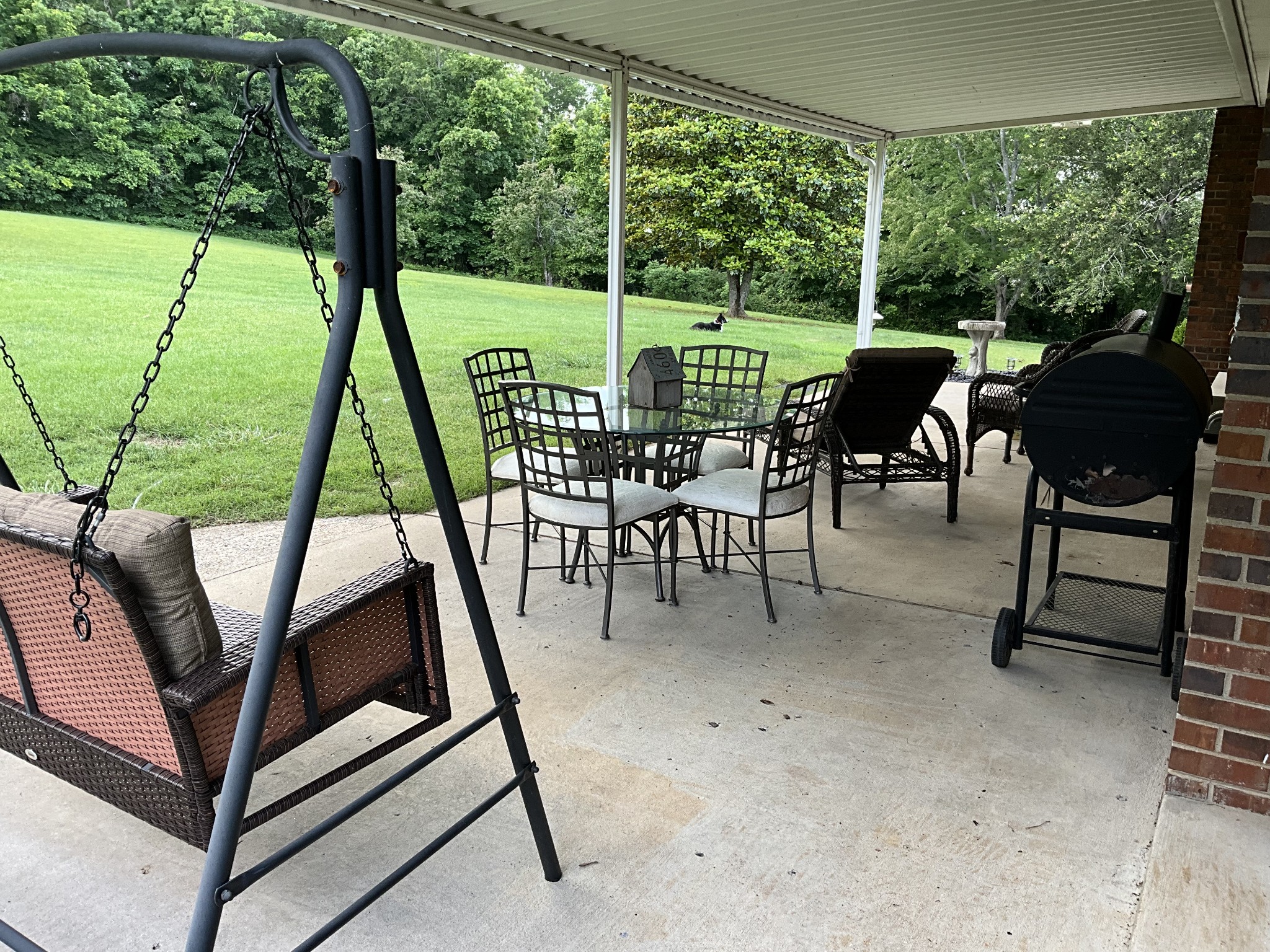 5247 Stacy Springs Road Springfield, TN 37172 - Photo 17 of 29 a view of a two chairs in the patio