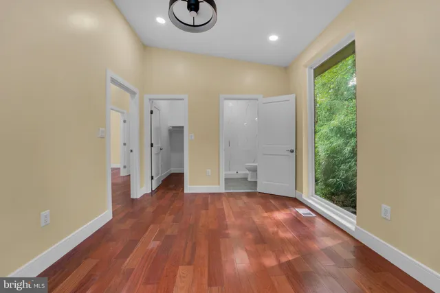 a balcony with furniture