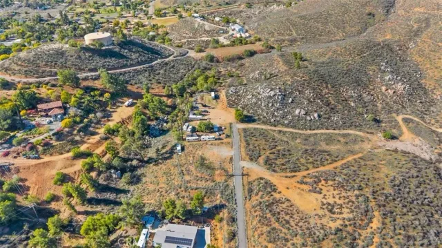 a view of city and mountain