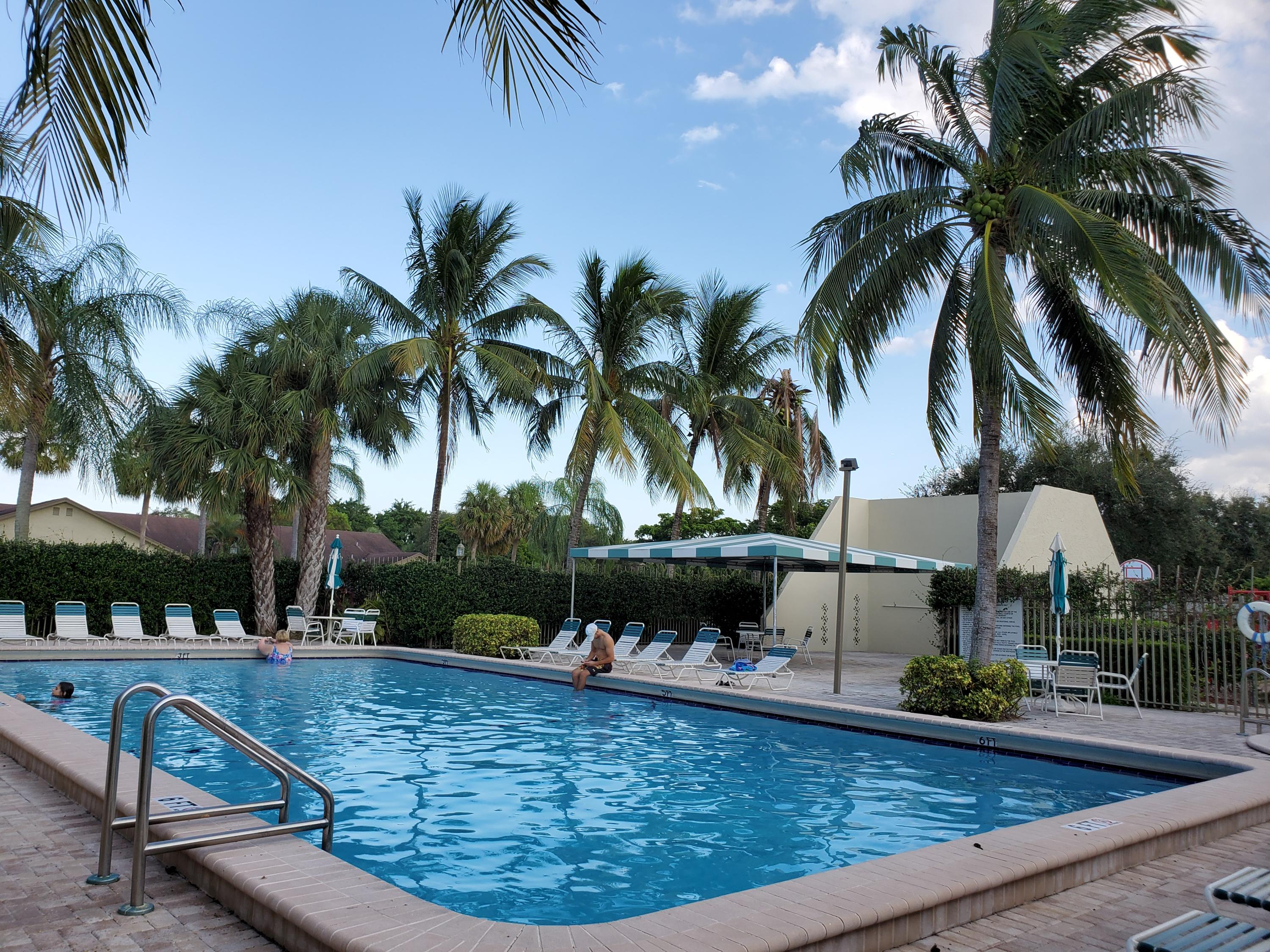 8957 Southwest 21st Court, Unit D Boca Raton, FL 33433 - Photo 23 of 25 POOL AREA