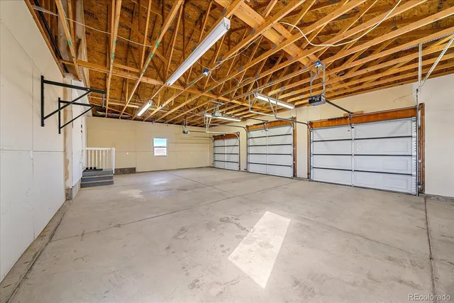 a view of a room with an empty space