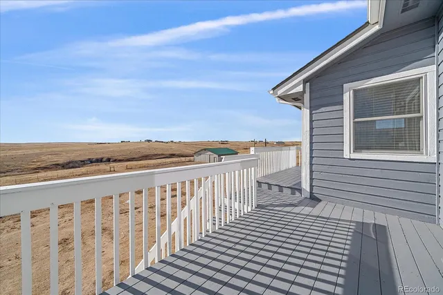 a house view with a lake view