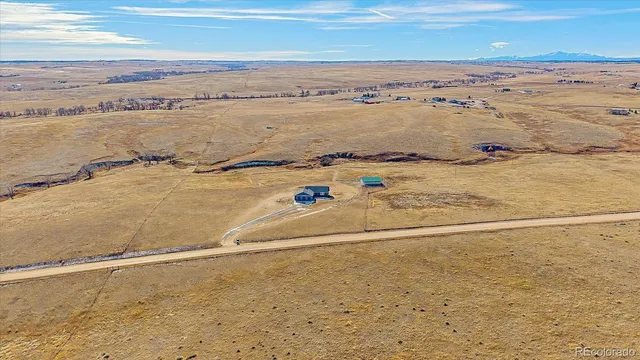 a view of an ocean and beach