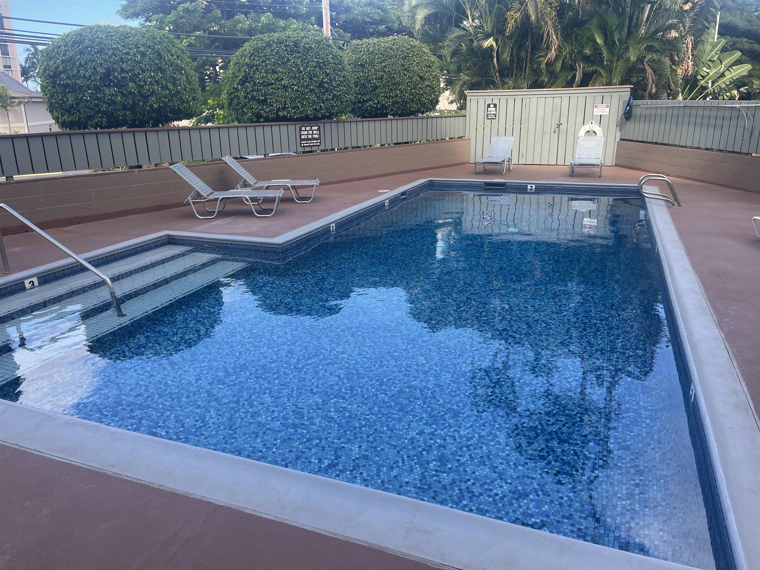 4310 Lower Honoapiilani Road, Unit 516 Lahaina, HI 96761 - Photo 16 of 16 a view of swimming pool with seating space