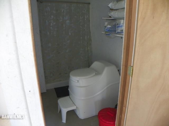 17658 Scenic Ridge Road Savanna, IL 61074 - Photo 18 of 24 a white toilet sitting next to a shower