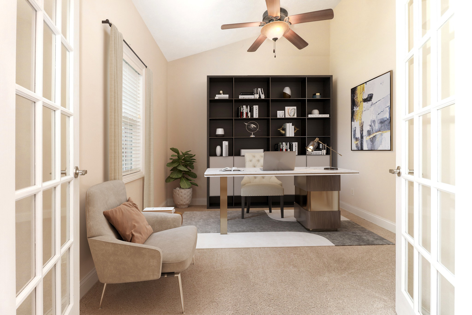 69 Brookstone Circle Bloomington, IL 61704 - Photo 9 of 63 a dining room with furniture and window