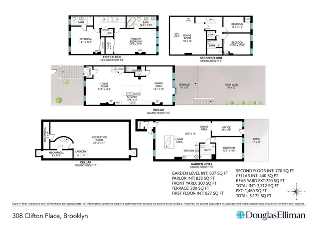 $3,625,000 | 308 Clifton Place | Bedford-Stuyvesant