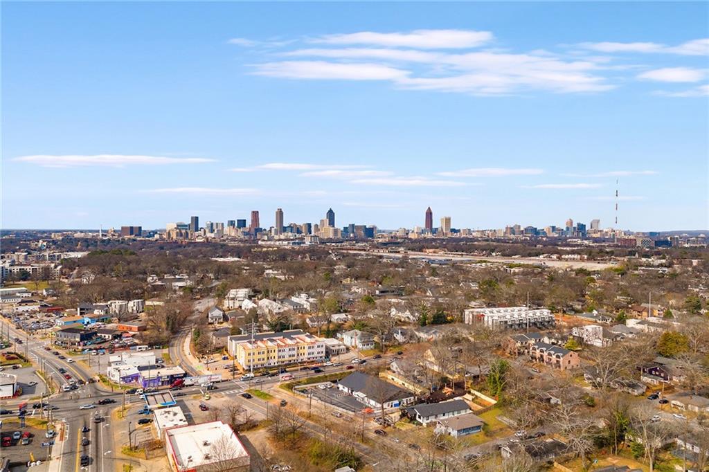 1237 Memorial Drive Southeast, Unit 403 Atlanta, GA 30316 - Photo 35 of 38 an aerial view of multiple house