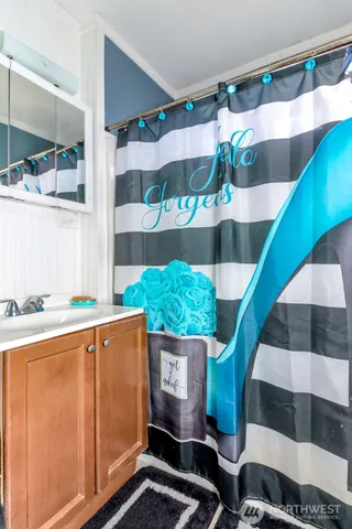 a view of a storage room