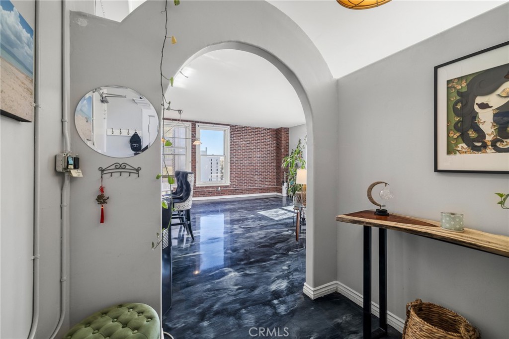 215 West 7th Street, Unit 1008 Los Angeles, CA 90014 - Photo 15 of 39 a view of a hallway with elevator