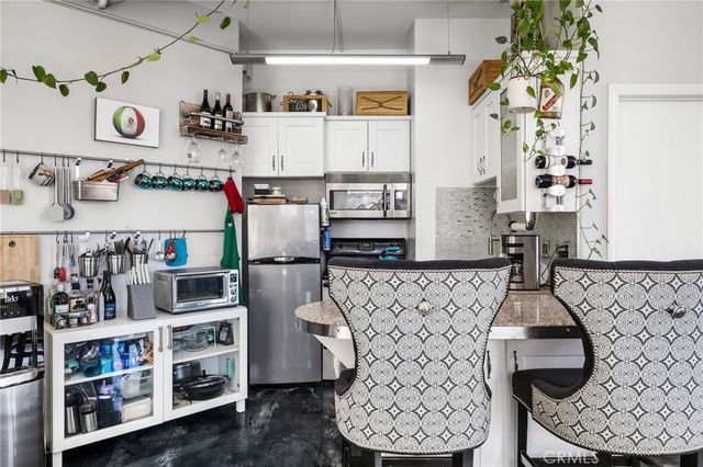 a room with storage and utility