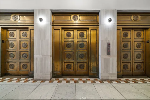 a view of city with tall buildings