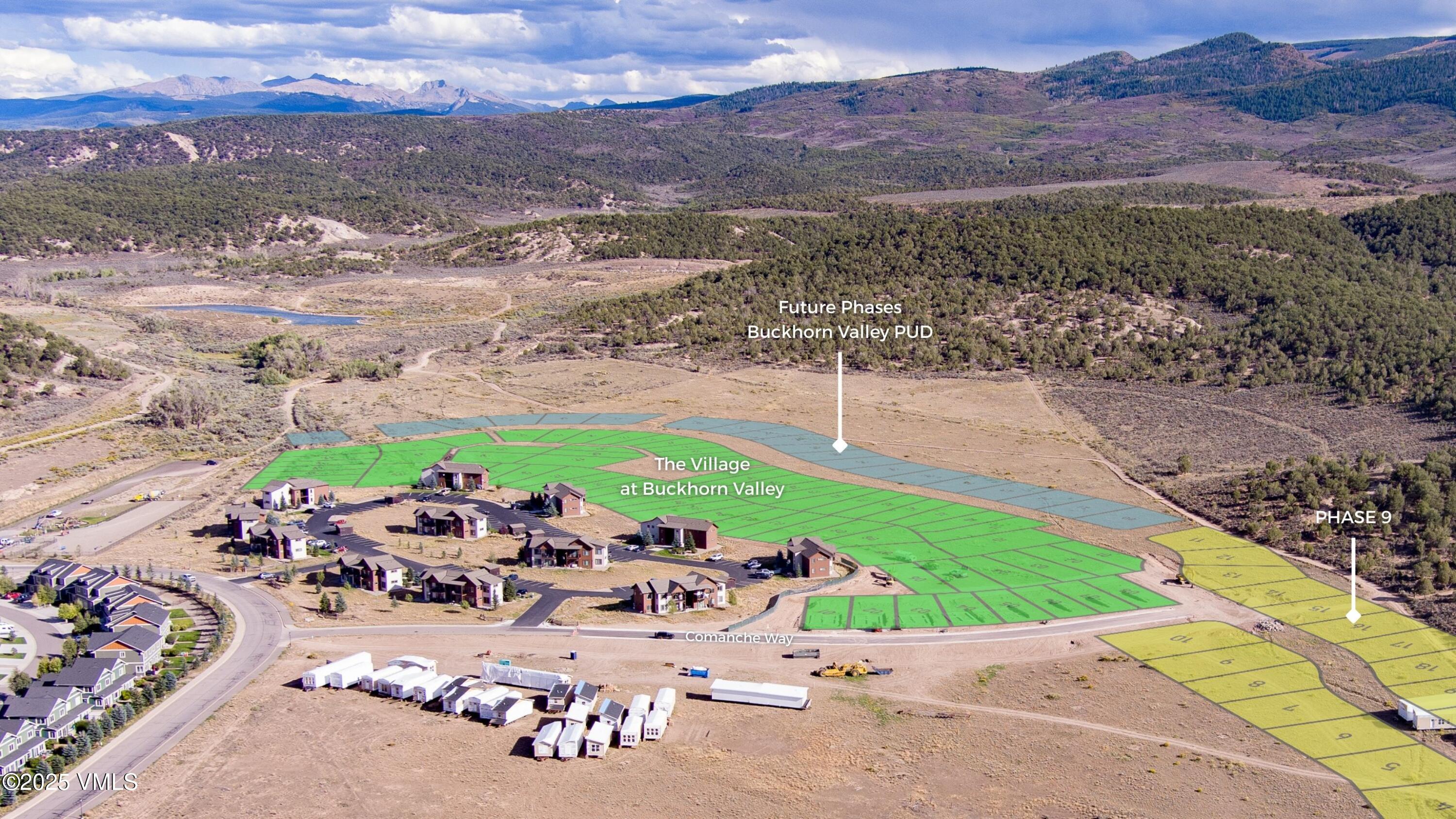 70 Comanche Way Gypsum, CO 81637 - Photo 34 of 46 a view of a backyard with a garden