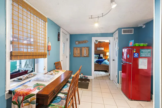 a view of a hallway with entryway