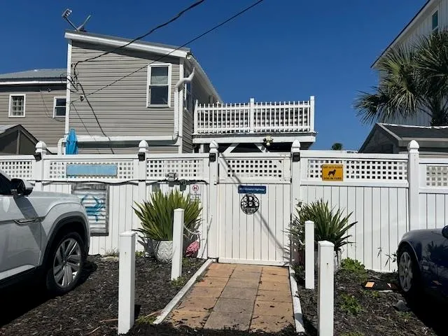 a view of a house with a patio